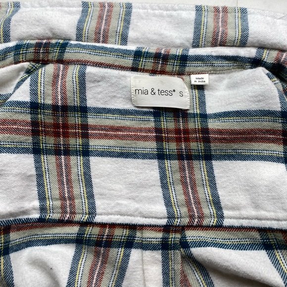 Plaid Button Down Shirt for Women - Picture 5 of 5